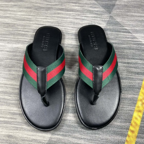 Gucci Slippers For Men #1208804 $40.00 USD, Wholesale Replica Gucci Slippers