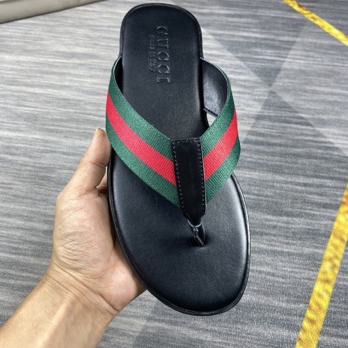 Replica Gucci Slippers For Men #1208804 $40.00 USD for Wholesale