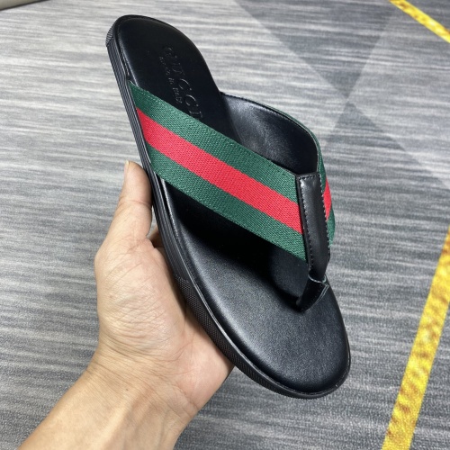 Replica Gucci Slippers For Men #1208804 $40.00 USD for Wholesale