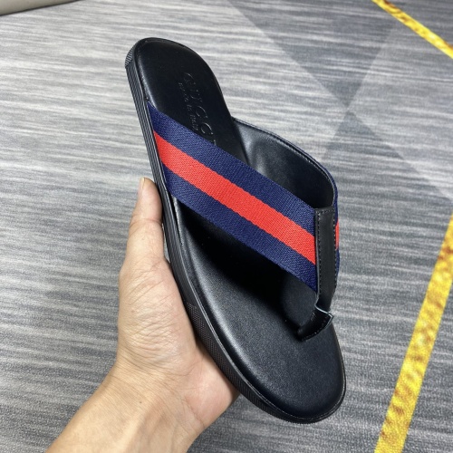 Replica Gucci Slippers For Men #1208805 $40.00 USD for Wholesale