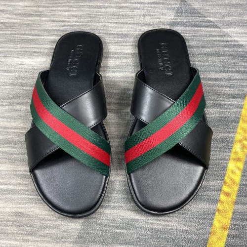 Gucci Slippers For Men #1208807 $40.00 USD, Wholesale Replica Gucci Slippers