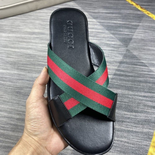 Replica Gucci Slippers For Men #1208810 $40.00 USD for Wholesale