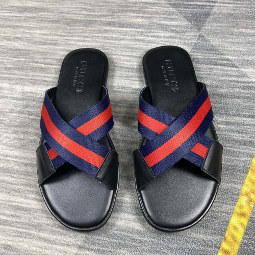 Gucci Slippers For Men #1208812 $40.00 USD, Wholesale Replica Gucci Slippers