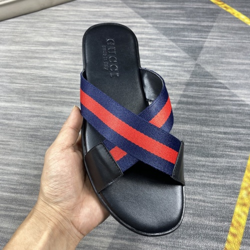 Replica Gucci Slippers For Men #1208812 $40.00 USD for Wholesale