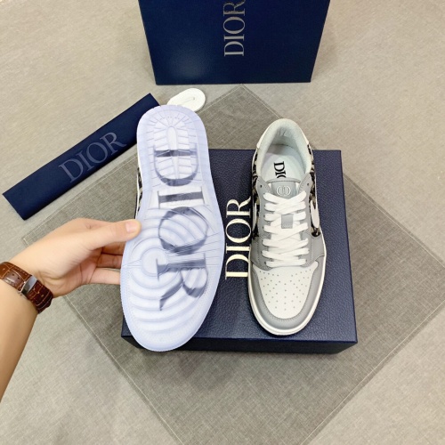 Replica Christian Dior Casual Shoes For Men #1208834 $92.00 USD for Wholesale