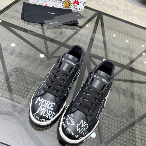 Replica Dolce & Gabbana D&G Casual Shoes For Men #1208927 $85.00 USD for Wholesale