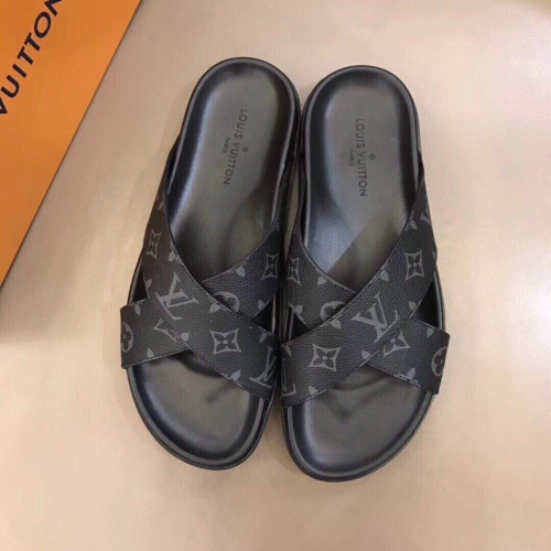 Louis Vuitton Slippers For Men #1208955 $48.00 USD, Wholesale Replica Louis Vuitton Slippers