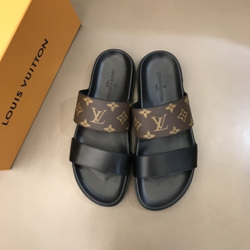 Louis Vuitton Slippers For Men #1208974 $48.00 USD, Wholesale Replica Louis Vuitton Slippers