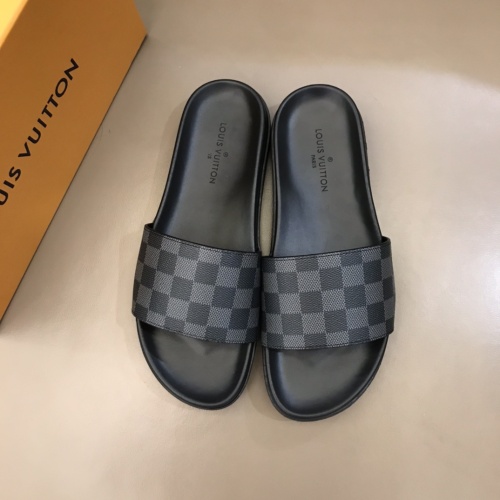 Louis Vuitton Slippers For Men #1208983 $48.00 USD, Wholesale Replica Louis Vuitton Slippers