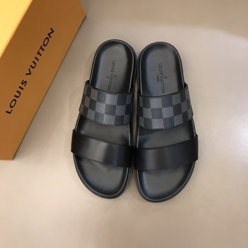 Louis Vuitton Slippers For Men #1208985 $48.00 USD, Wholesale Replica Louis Vuitton Slippers