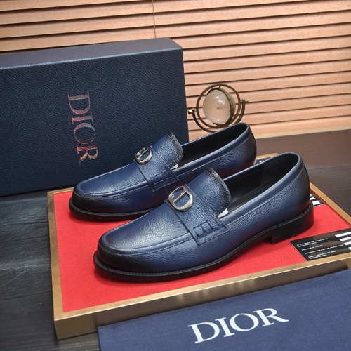 Christian Dior Leather Shoes For Men #1209063 $98.00 USD, Wholesale Replica Christian Dior Leather Shoes