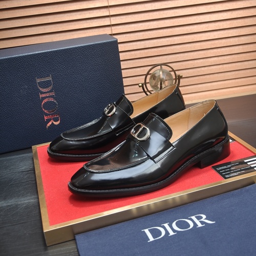 Christian Dior Leather Shoes For Men #1209072 $112.00 USD, Wholesale Replica Christian Dior Leather Shoes