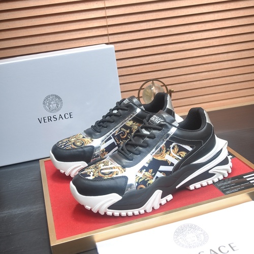 Versace Casual Shoes For Men #1209074 $98.00 USD, Wholesale Replica Versace Casual Shoes