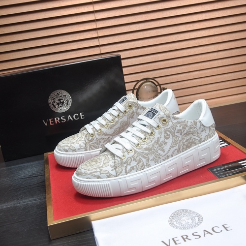 Versace Casual Shoes For Men #1209076 $76.00 USD, Wholesale Replica Versace Casual Shoes