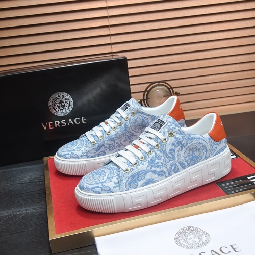 Versace Casual Shoes For Men #1209077 $76.00 USD, Wholesale Replica Versace Casual Shoes