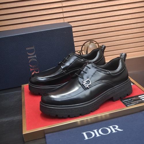 Christian Dior Leather Shoes For Men #1209080 $92.00 USD, Wholesale Replica Christian Dior Leather Shoes