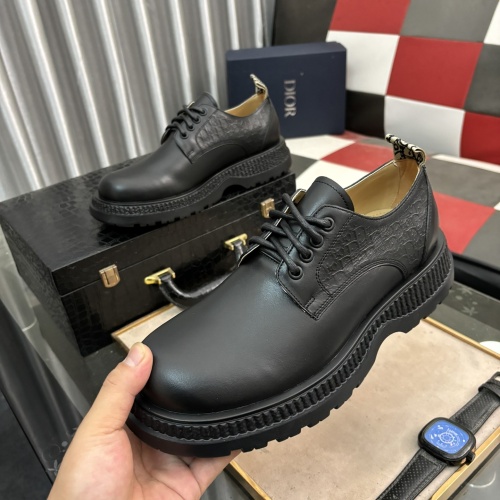 Christian Dior Leather Shoes For Men #1209087 $88.00 USD, Wholesale Replica Christian Dior Leather Shoes