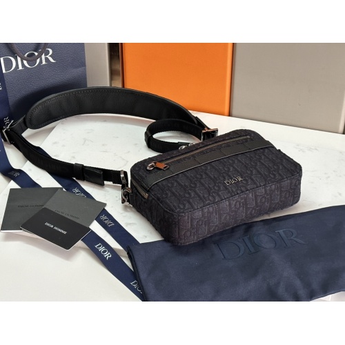 Replica Christian Dior AAA Man Messenger Bags #1209129 $128.00 USD for Wholesale