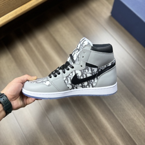 Replica Christian Dior High Top Shoes For Men #1209189 $155.00 USD for Wholesale