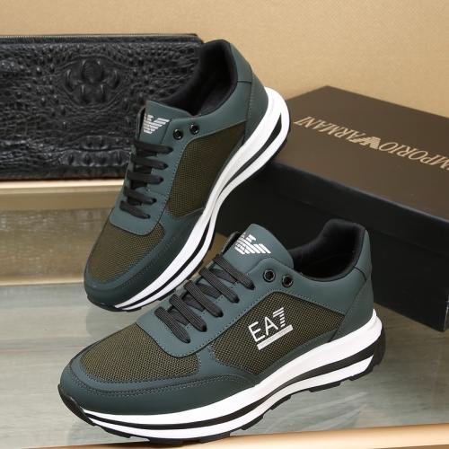 Armani Casual Shoes For Men #1209223 $92.00 USD, Wholesale Replica Armani Casual Shoes