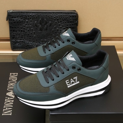 Replica Armani Casual Shoes For Men #1209223 $92.00 USD for Wholesale