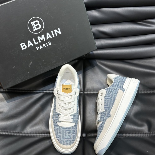 Replica Balmain Casual Shoes For Men #1209227 $80.00 USD for Wholesale