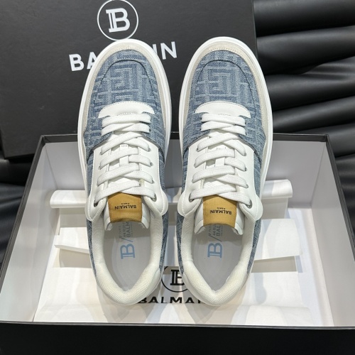 Replica Balmain Casual Shoes For Men #1209227 $80.00 USD for Wholesale