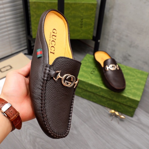 Replica Gucci Slippers For Men #1209244 $64.00 USD for Wholesale