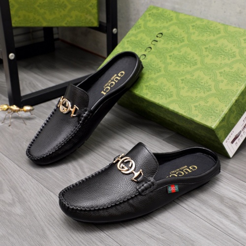 Gucci Slippers For Men #1209245 $64.00 USD, Wholesale Replica Gucci Slippers