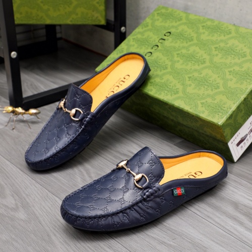 Gucci Slippers For Men #1209246 $64.00 USD, Wholesale Replica Gucci Slippers