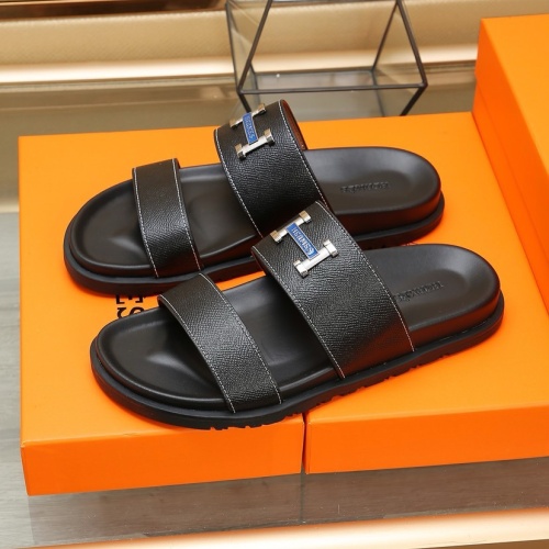 Hermes Slippers For Men #1209253 $68.00 USD, Wholesale Replica Hermes Slippers