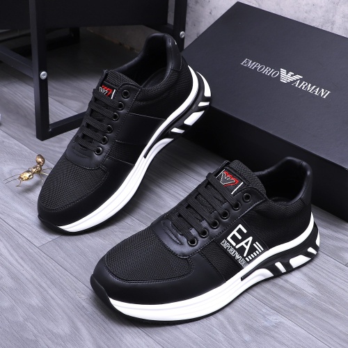 Armani Casual Shoes For Men #1209255 $80.00 USD, Wholesale Replica Armani Casual Shoes