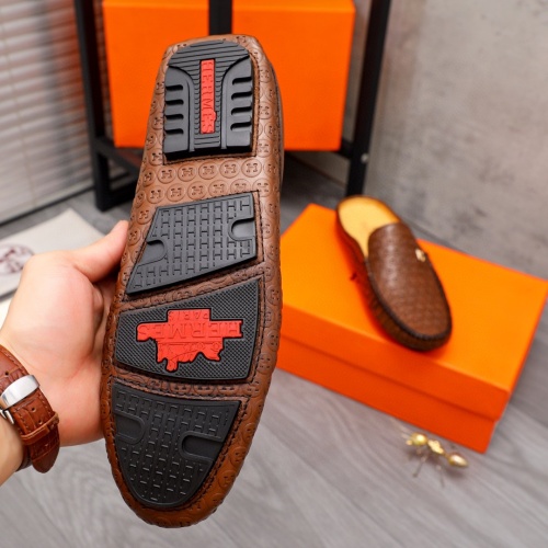 Replica Hermes Slippers For Men #1209279 $64.00 USD for Wholesale