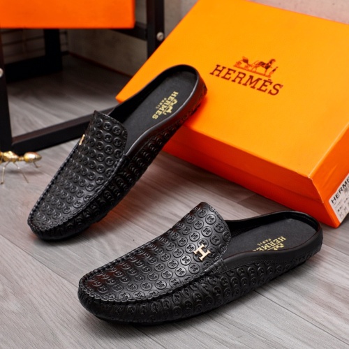 Hermes Slippers For Men #1209280 $64.00 USD, Wholesale Replica Hermes Slippers