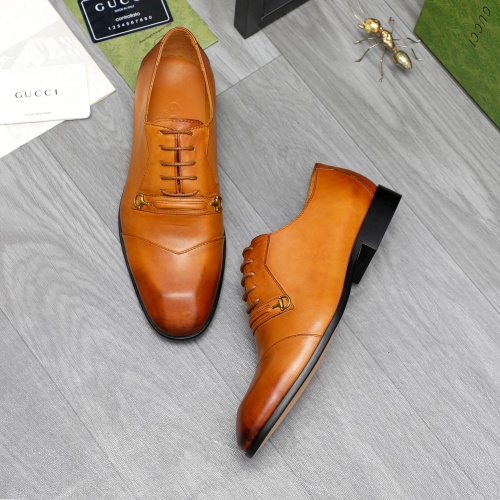 Replica Gucci Oxfords Shoes For Men #1209282 $82.00 USD for Wholesale