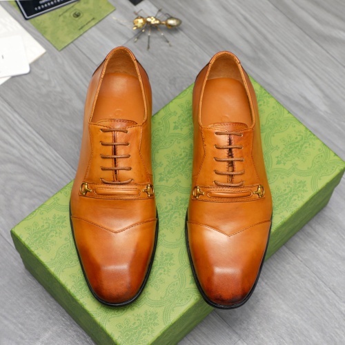 Replica Gucci Oxfords Shoes For Men #1209282 $82.00 USD for Wholesale