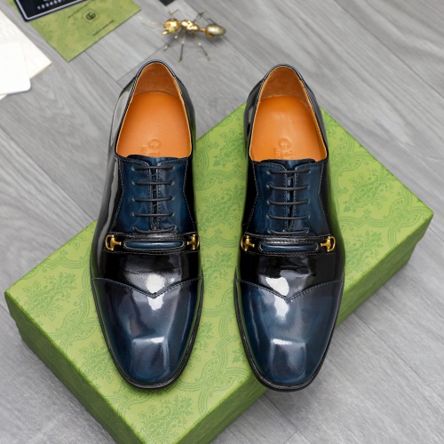 Replica Gucci Oxfords Shoes For Men #1209284 $82.00 USD for Wholesale