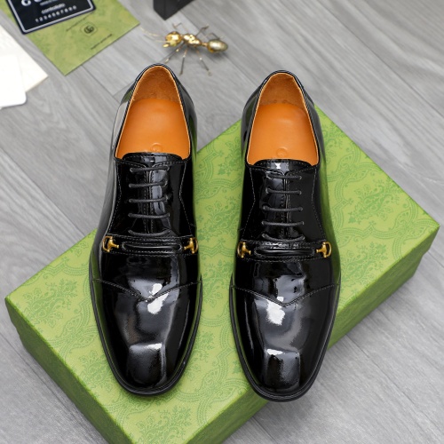 Replica Gucci Oxfords Shoes For Men #1209287 $140.00 USD for Wholesale