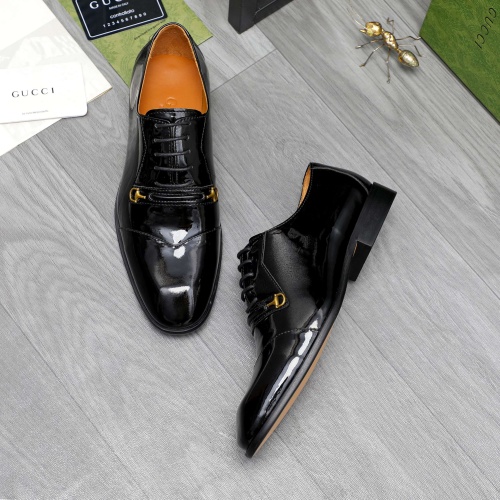 Replica Gucci Oxfords Shoes For Men #1209287 $140.00 USD for Wholesale