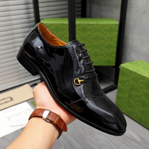 Replica Gucci Oxfords Shoes For Men #1209287 $140.00 USD for Wholesale