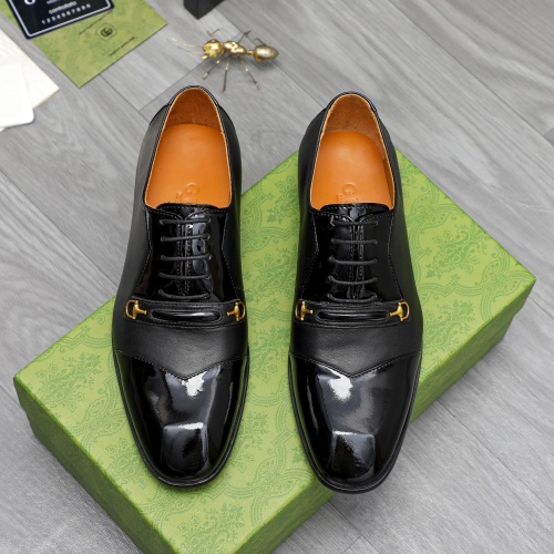 Replica Gucci Oxfords Shoes For Men #1209288 $82.00 USD for Wholesale