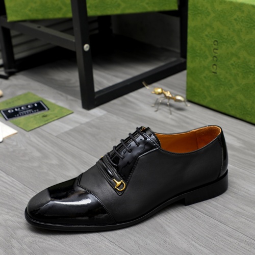 Replica Gucci Oxfords Shoes For Men #1209288 $82.00 USD for Wholesale