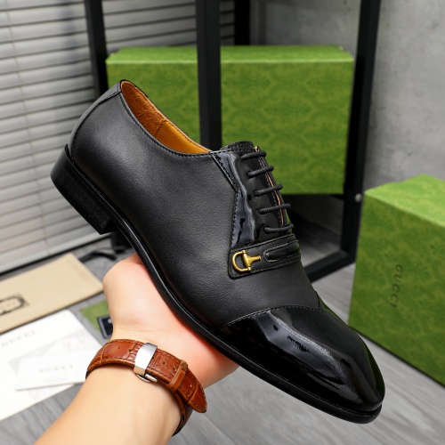 Replica Gucci Oxfords Shoes For Men #1209288 $82.00 USD for Wholesale