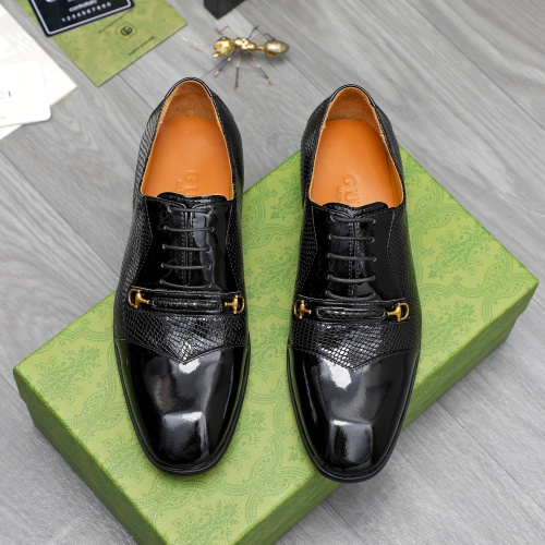 Replica Gucci Oxfords Shoes For Men #1209289 $82.00 USD for Wholesale