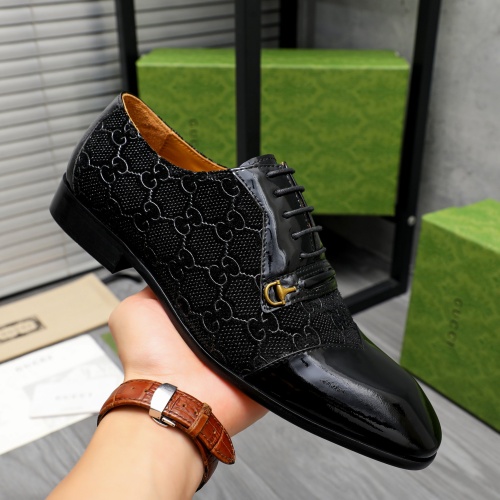 Replica Gucci Oxfords Shoes For Men #1209291 $82.00 USD for Wholesale