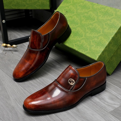 Gucci Oxfords Shoes For Men #1209292 $82.00 USD, Wholesale Replica Gucci Oxfords Shoes