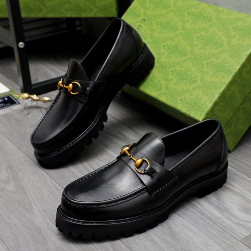 Gucci Oxfords Shoes For Men #1209323 $82.00 USD, Wholesale Replica Gucci Oxfords Shoes