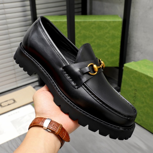 Replica Gucci Oxfords Shoes For Men #1209323 $82.00 USD for Wholesale