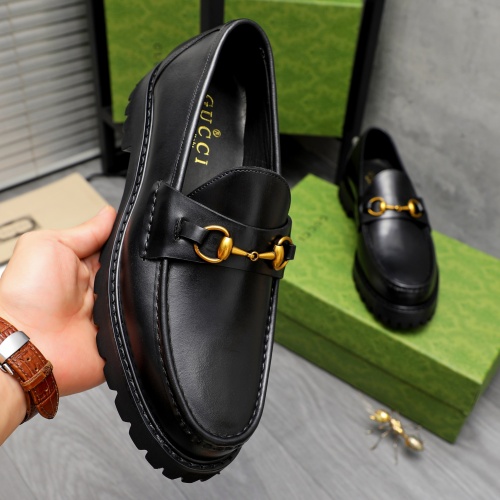 Replica Gucci Oxfords Shoes For Men #1209323 $82.00 USD for Wholesale