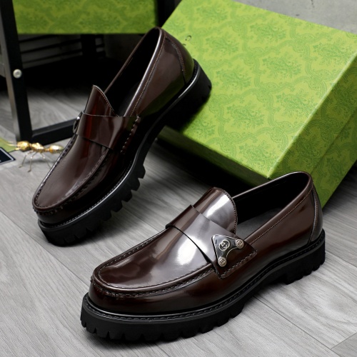 Gucci Oxfords Shoes For Men #1209324 $82.00 USD, Wholesale Replica Gucci Oxfords Shoes